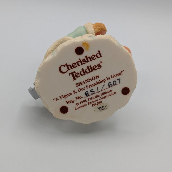 Cherished Teddies Shannon "A Figure 8 Our Friendship is Great" (354260) 1998 - Picture 7 of 10